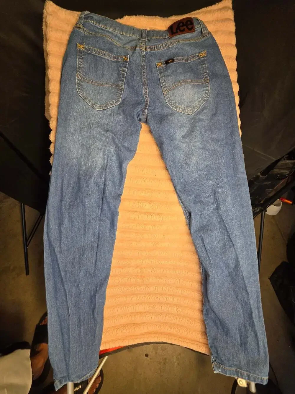 Lee Boys Slim Fit Tapered Leg Jeans Size 16